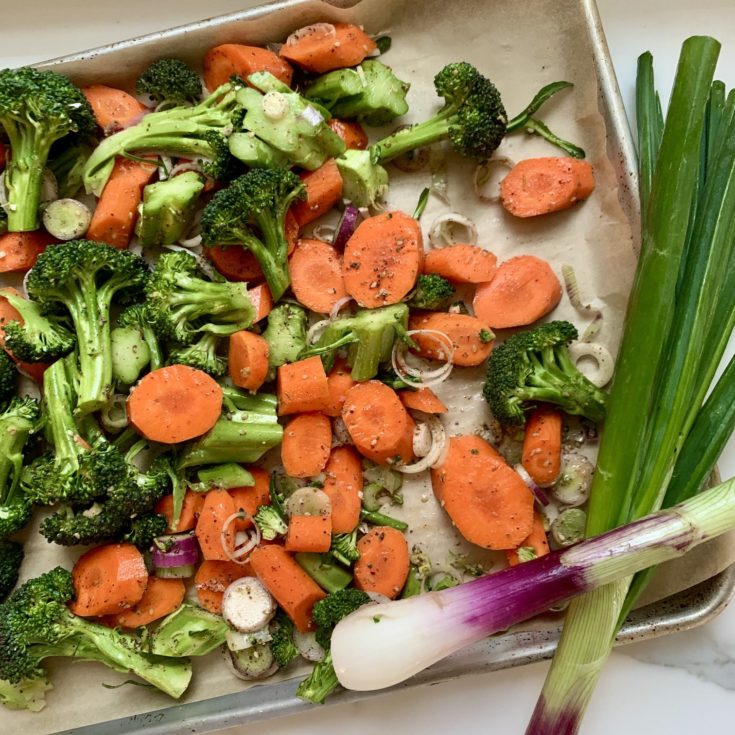 Roasted Broccoli, Carrots + Ramps – Putzel Kitchen